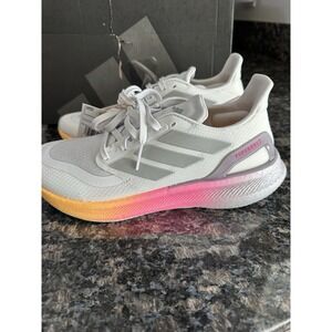 adidas PureBoost 5 White‎ Lucid Pink W - IE0524. NWB Size 8.5 Women's Shoes.